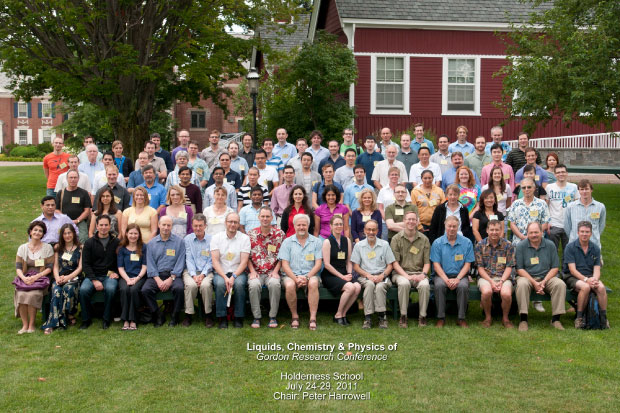  Gordon Research Conference on the chemistry and physics of liquids