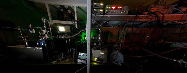 Ultrafast laser lab